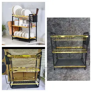 3*3 Tier Dish Rack With Cutlery Holder