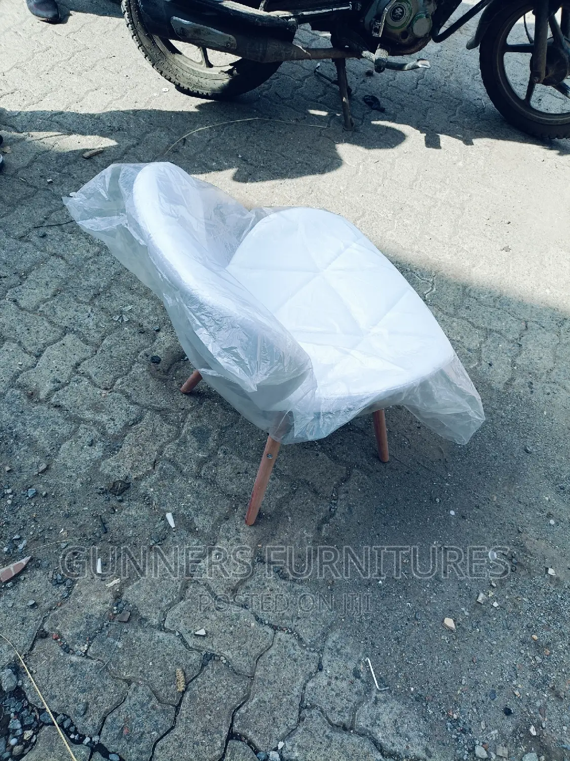 Eames Leather Covered Seats
