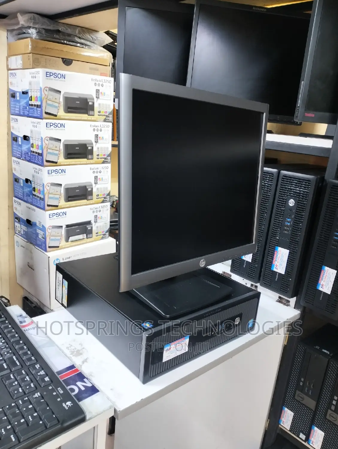 Desktop Computer HP EliteDesk 800 8GB Intel Core I5 HDD 500GB