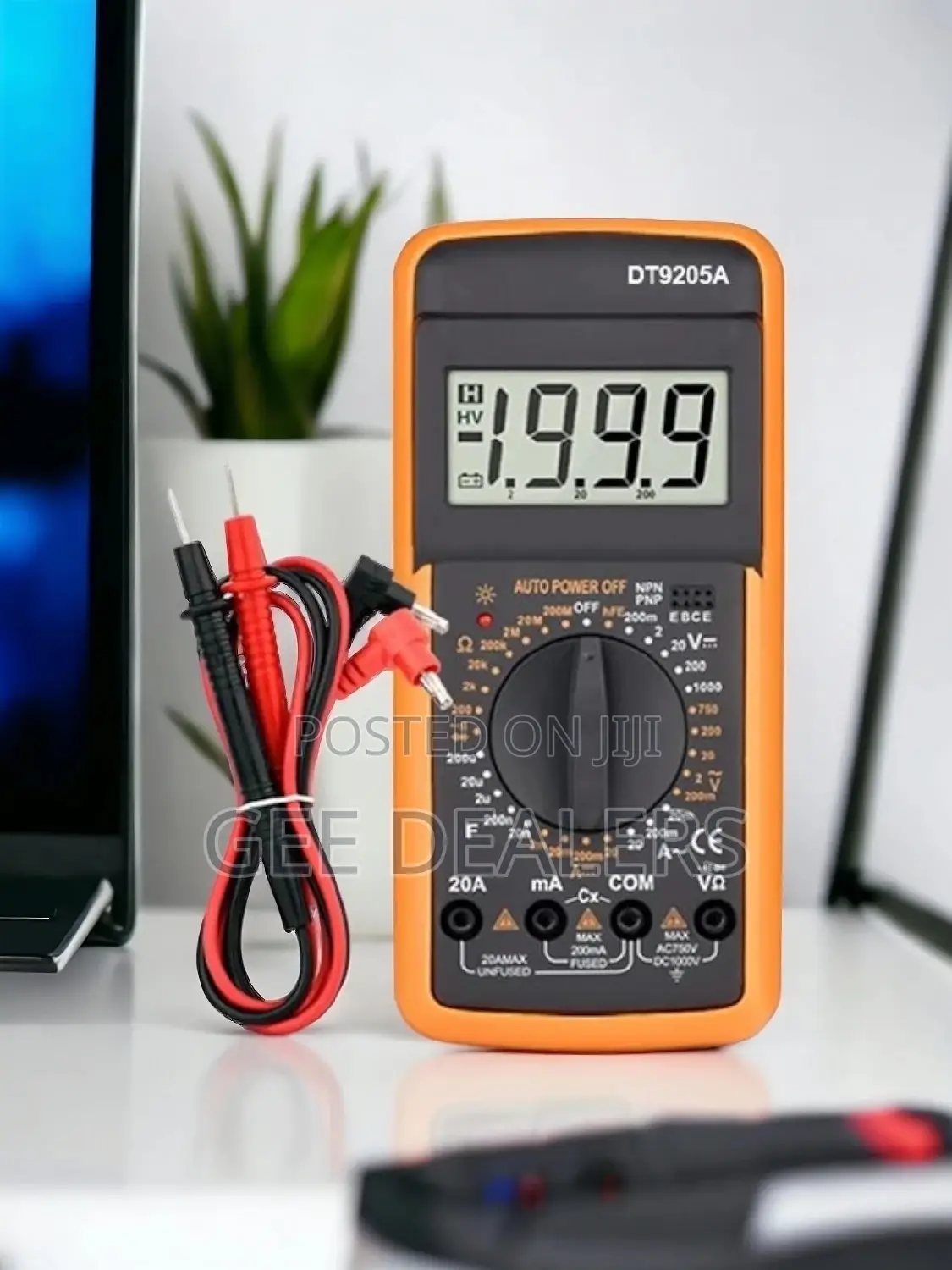 High Voltage Measuring Digital Multimeter