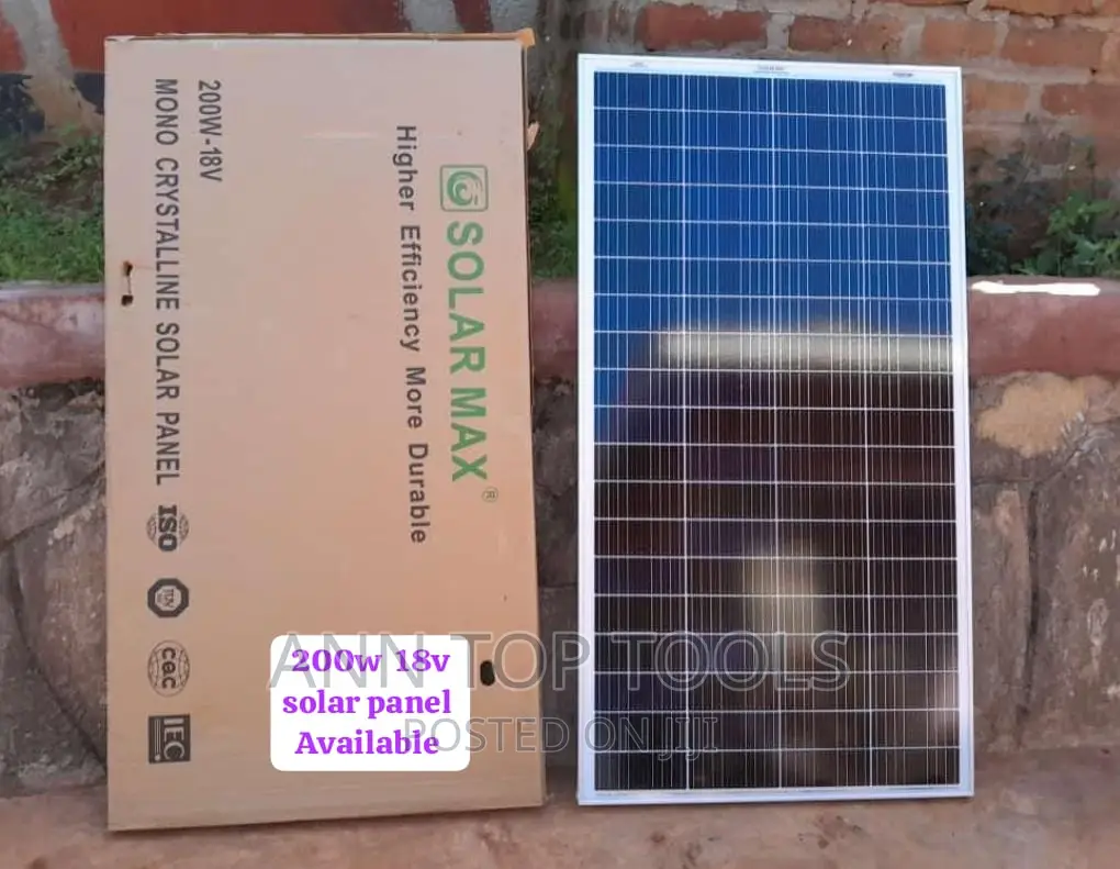 Solarmax Orignal Solar Panel 200watts 18V