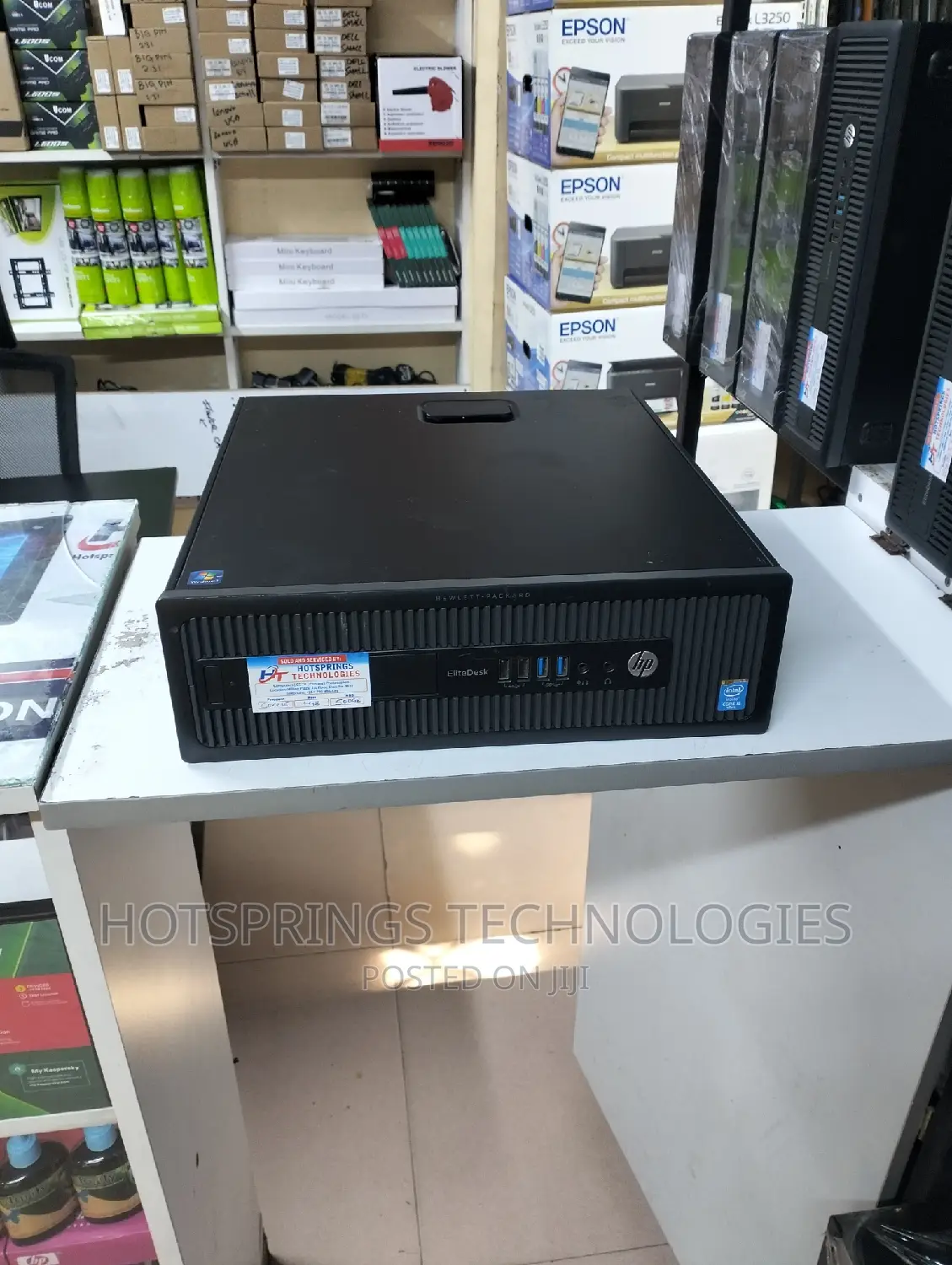 Desktop Computer HP EliteDesk 800 8GB Intel Core i5 HDD 500GB