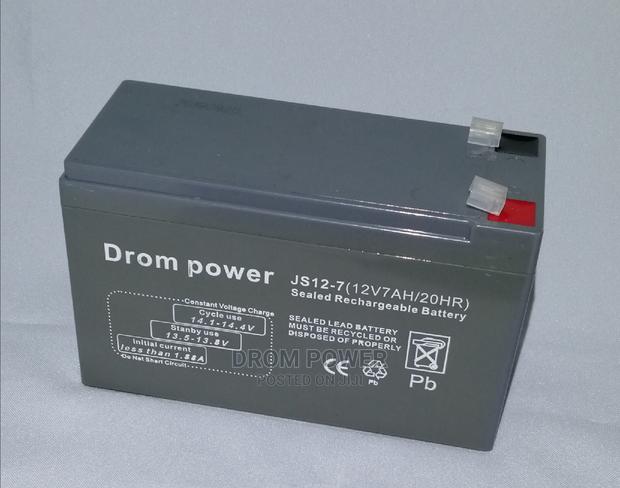 Drom Power 12v 7ah Battery - thumbnail 2