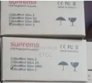 ,Suprema Biomini Slim 3 Ultra-Slim FAP30 Fingerprint Scanner