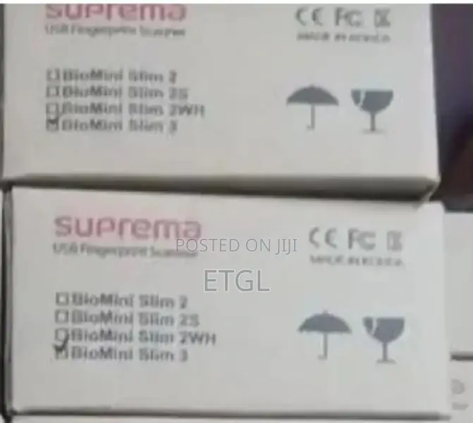 ,Suprema Biomini Slim 3 Ultra-Slim FAP30 Fingerprint Scanner