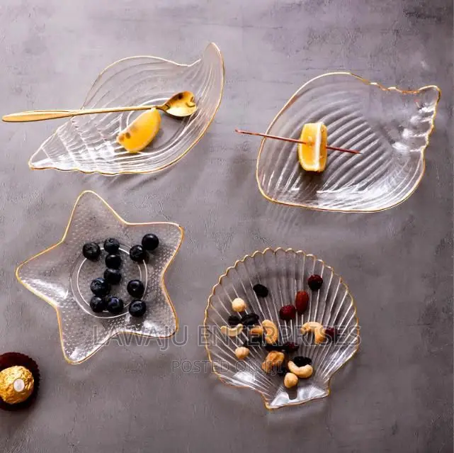 Phnom Penh Glass Transparent Plate