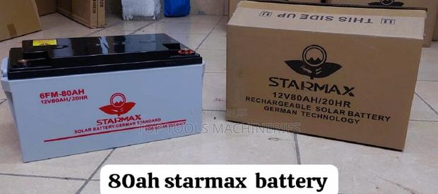 Starmax Gel Solar Battery 80ah - main view