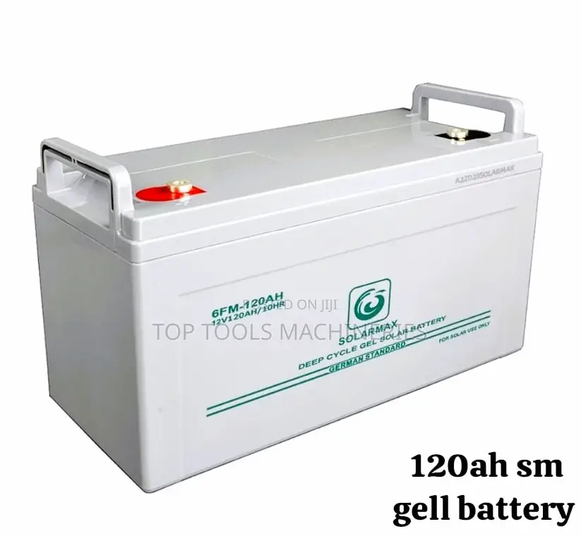 Solarmax Deep Cycle Gel Battery 120ah 12V