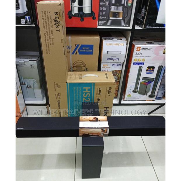 *Hisense Soundbar 2.1 Hs2100 
240w - main view