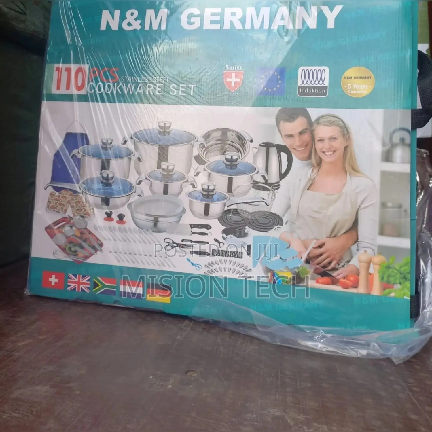 110 Pieces N M Cookware Set