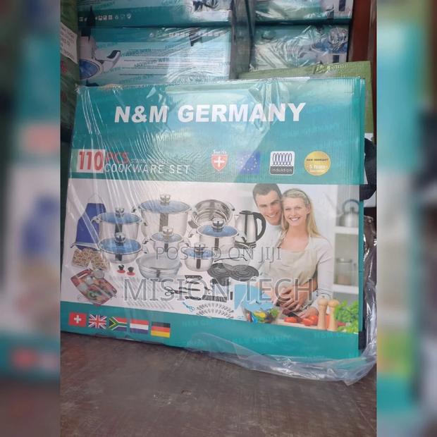 110 PCS Stainless Steel Cookware Set N M Germany