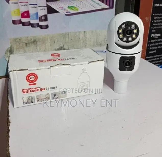 Remotely Accessed Dual Lens Nanny Wifi Smart Camera