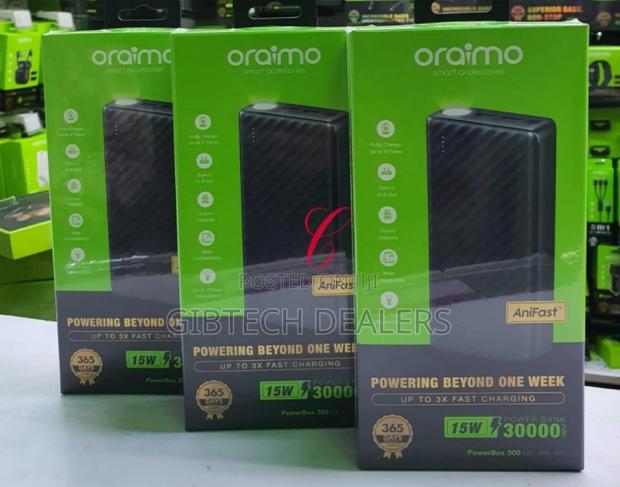 Oraimo Power Box 30000 Lit Opb-1301 Power Bank - thumbnail 2