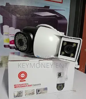 4g Outdoor Nanny Simcard Wireless Camera With Dual Lens Cam