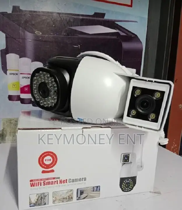 4g Outdoor Nanny Simcard Wireless Camera With Dual Lens Cam