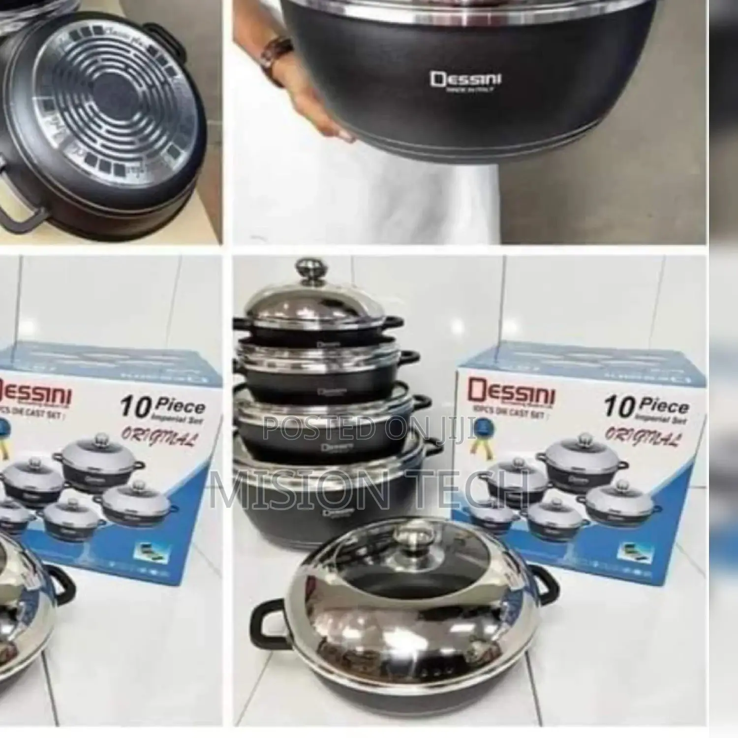 Dessini 10pcs Cookware Set