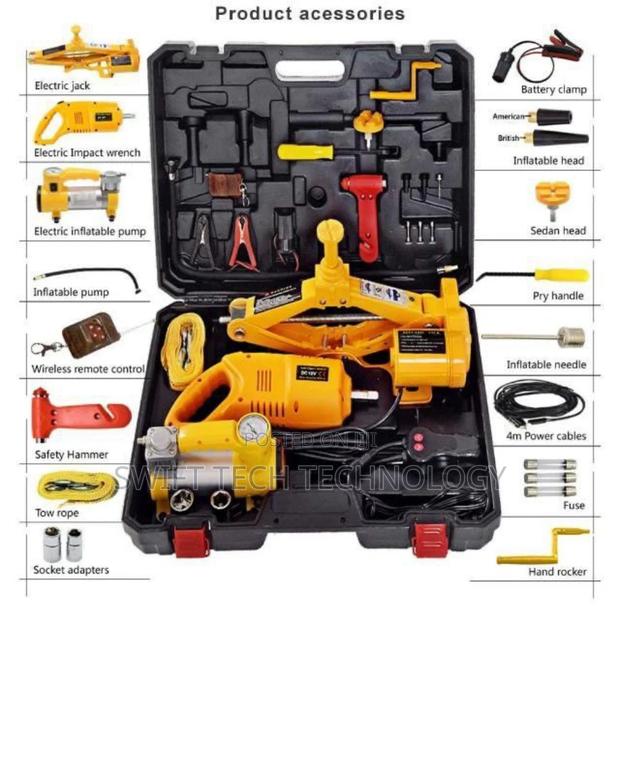 Electric Car , Electric Car Jack With Accessories - main view