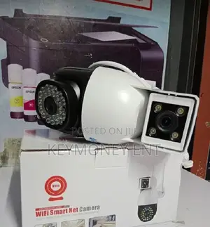4G Outdoor Simcard Camera Double Lens Cam