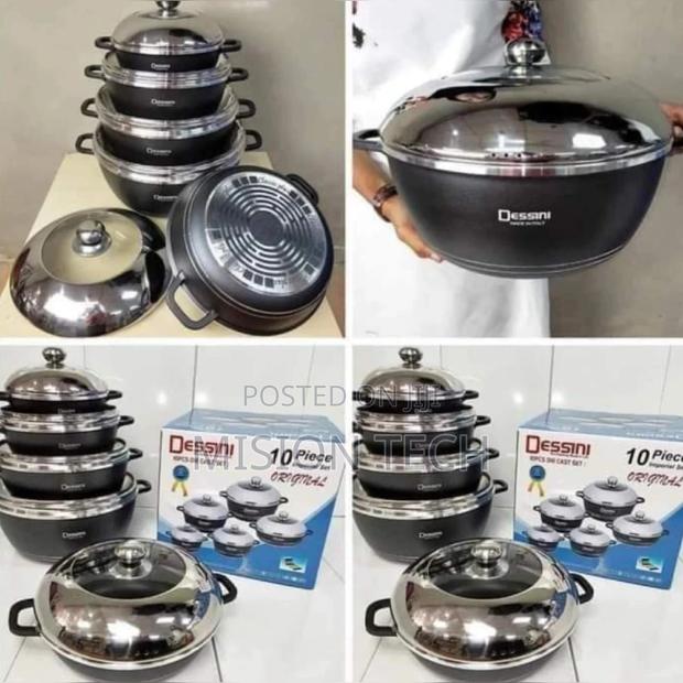 Dessini 10pcs Cookware Set Nonstick