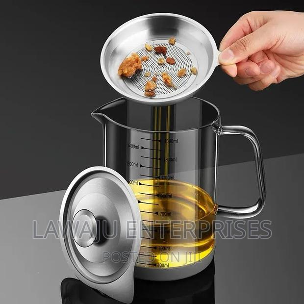 Kitchen Oil Filter Pot