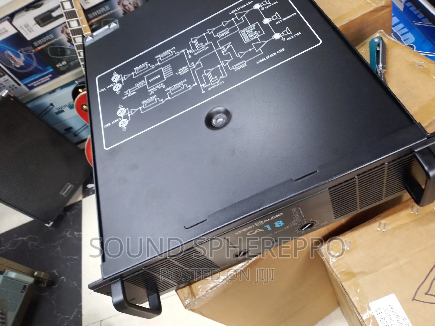 Crest Audio CA 18 Long Press