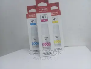 Genuine Ink G1~41 Magenta, Yellow Cyan Canon PIXMA!! Canon!