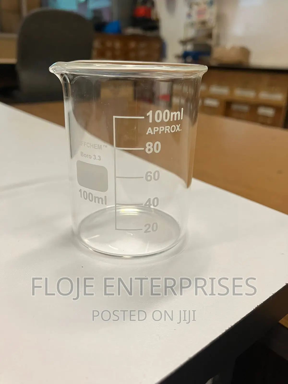 Beaker 100ml Glass