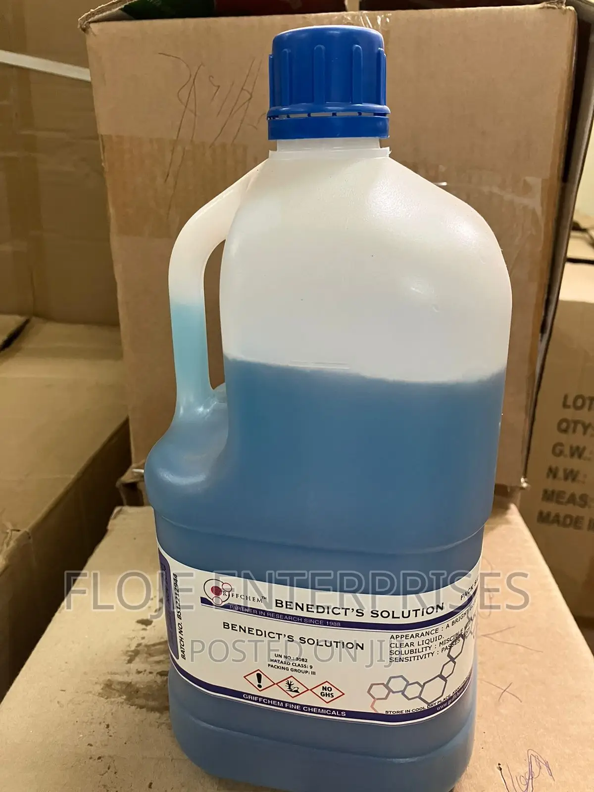 Benedict Solution 2.5L