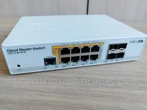Mikrotik CRS112-8G-4S-IN Gigabit Ethernet Smart Switch