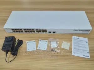 Mikrotik (CRS326-24G-2S+RM) 24 Gigabit Port Switch