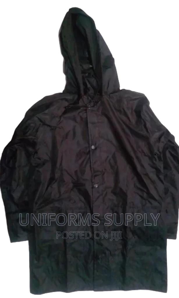 Black Rain Coat