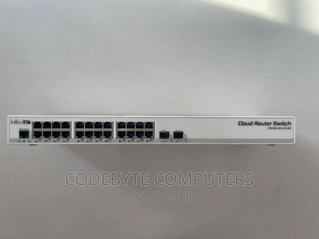 CRS326-24G-2S+RM Mikrotik (CRS326-24G-2S+RM) 24 Gigabit