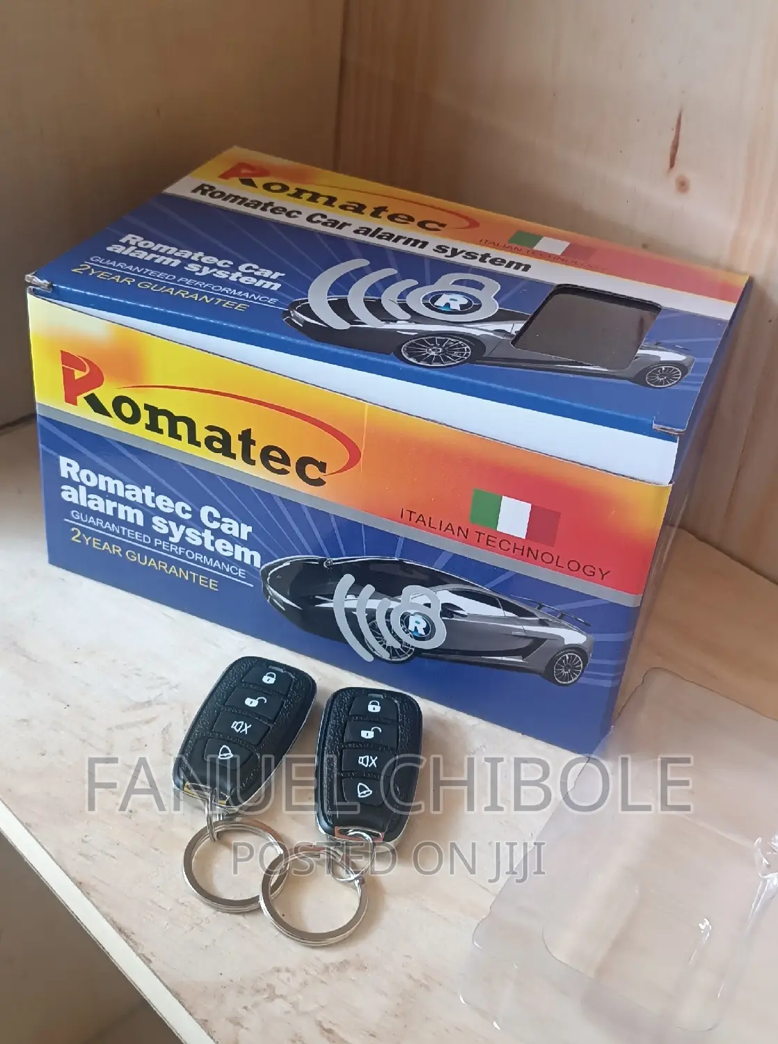 New Romatec Car Alarm, Free Installation