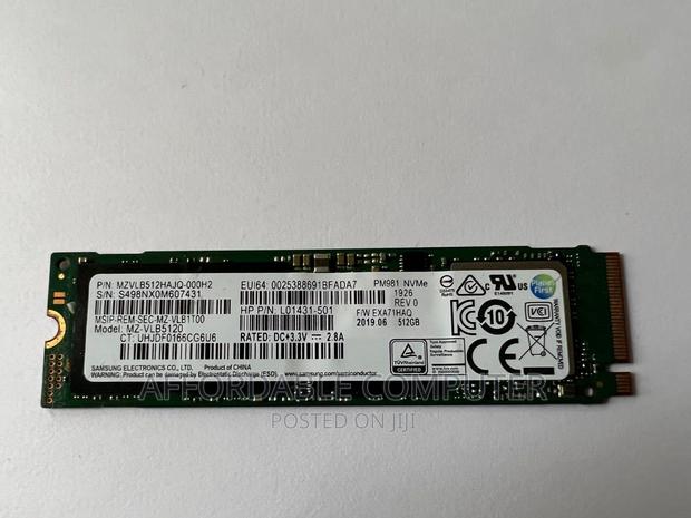 Nvme M.2 Pcie 512gb SSD Gen3