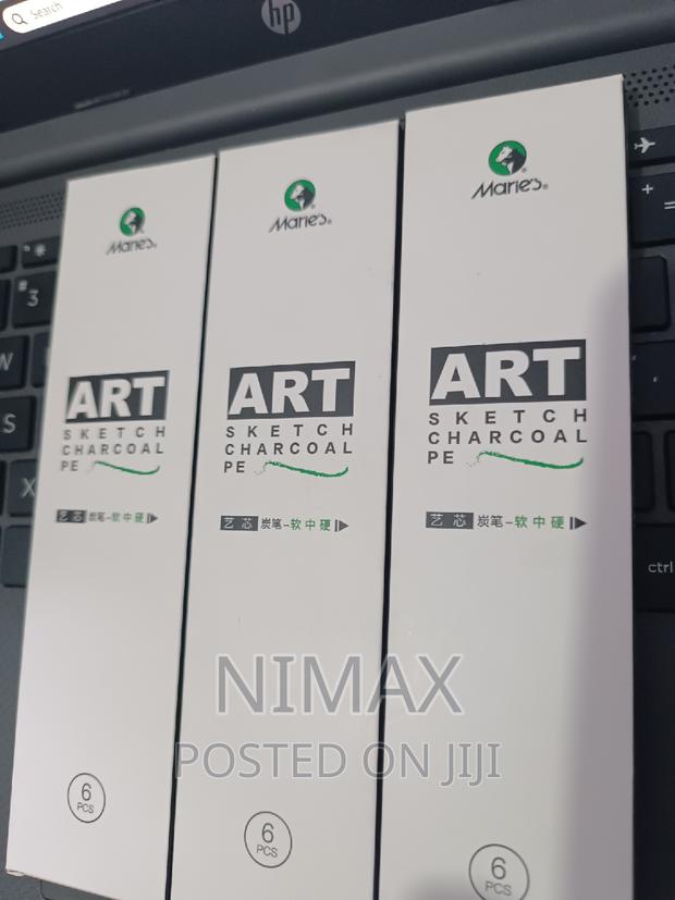 Charcoal Pencil Marie Sketch Art Set. - thumbnail 3