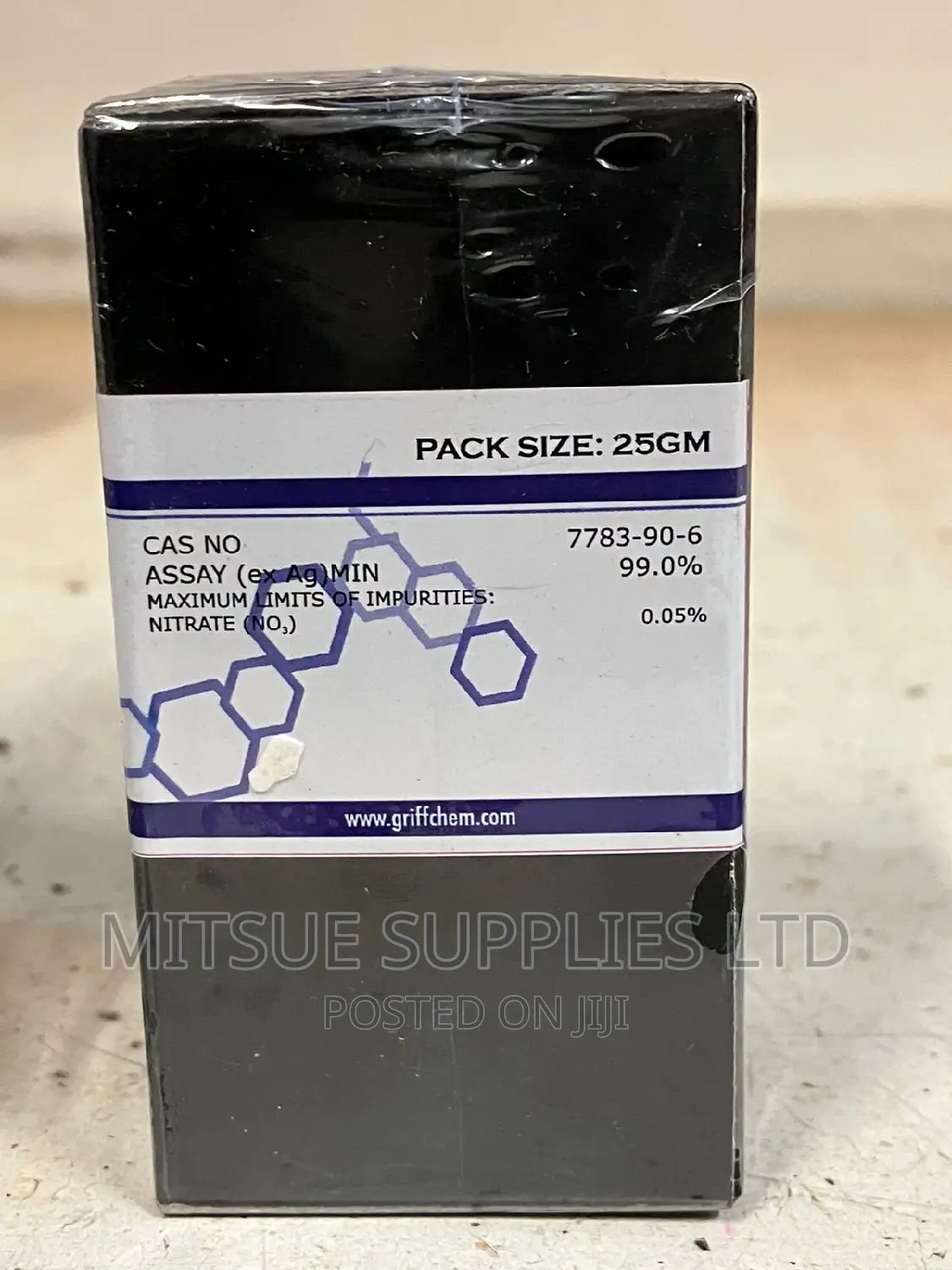 Silver Chloride Lab Reagent 25G