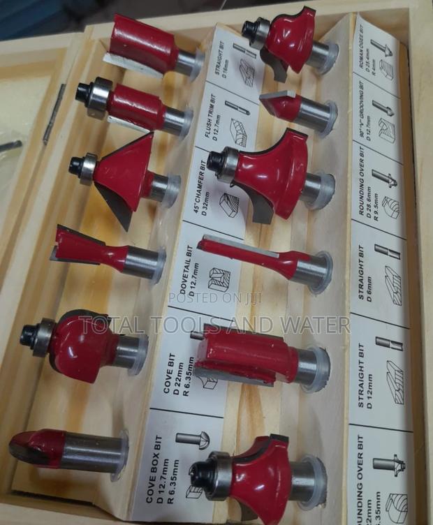 12 PCS Router Bits Set