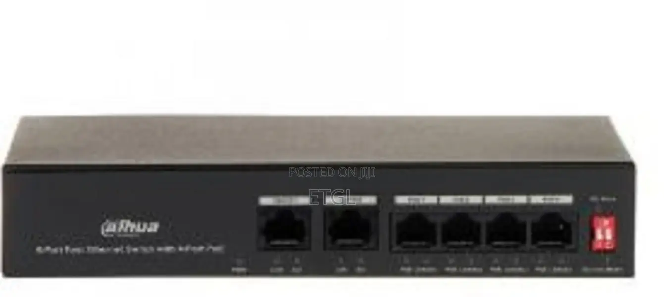 Dahua PFS3006-4ET-36 4-Port Fast Ethernet Switch