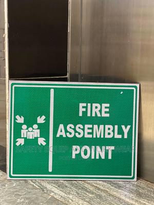 Reflective Safety Fire Signs,Fire Assembly - thumbnail 2