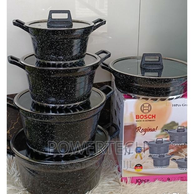 Bosch 10 PCS Non Stick Granite Cookware Set
. - main view