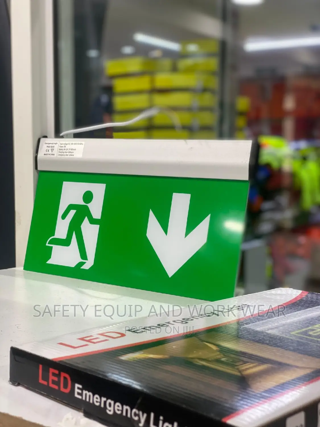 Unique LED Electric Exit Safety Sign