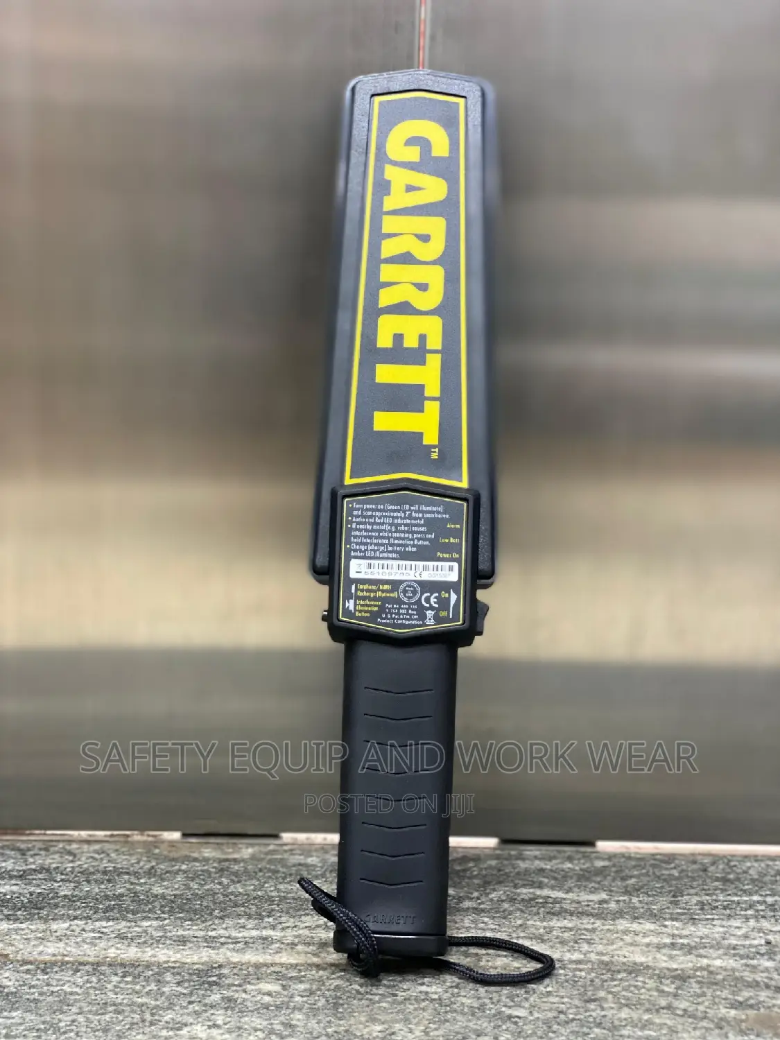 Work Garrett Scanners