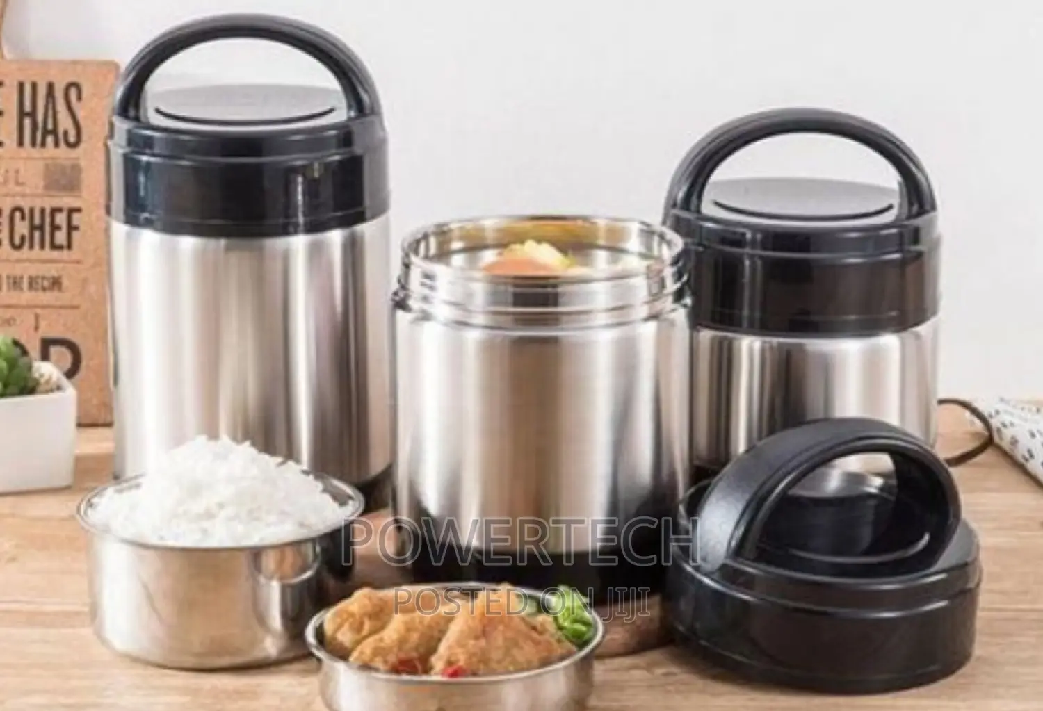 1000 Ml Hand Pan Food Flask;