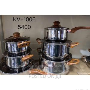 12 PCS Stainless Steel Cookware Set. - thumbnail 2