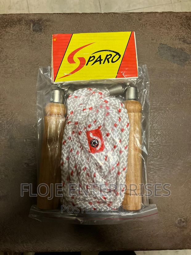 Skipping Rope Cotton Wooden Handle 13 Feet