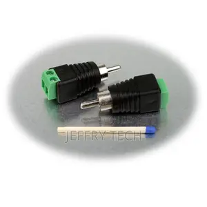 RCA Male Adapter to Terminals Set of 2 - Terminal Block to C