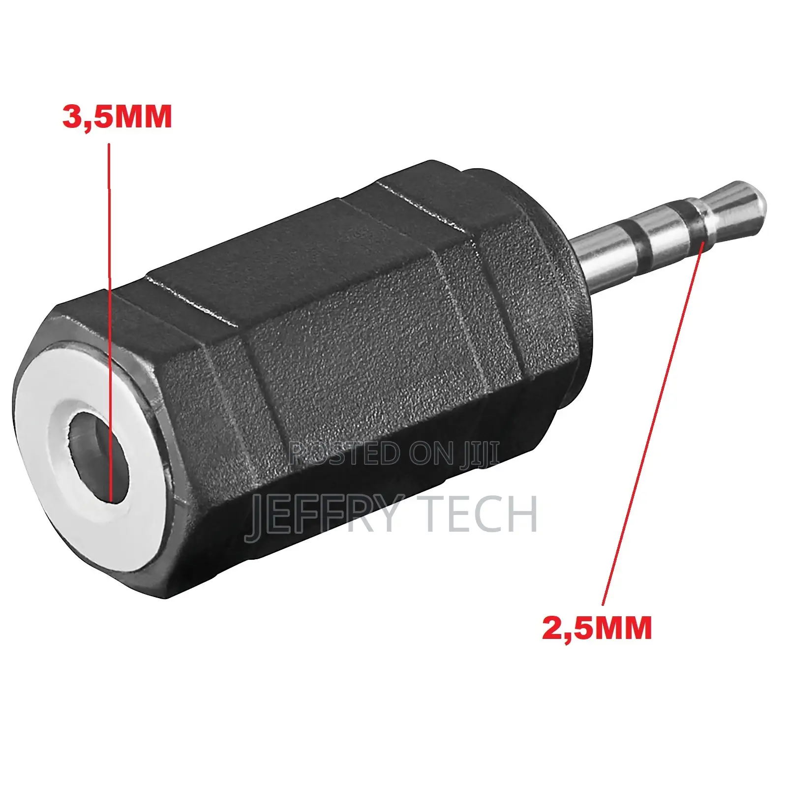 Headset Audio Adapter From 3.5mm Female to 2.5mm Jack Stereo