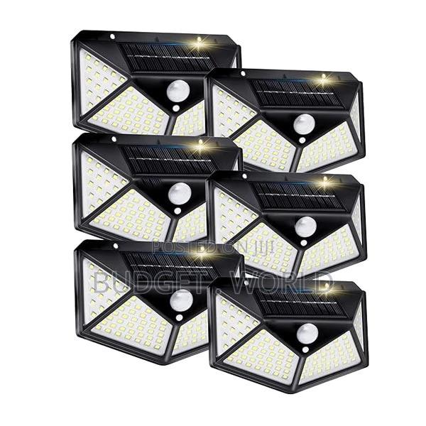 6 PCS Pack Solar Light Motion Sensor Light 100 Led - main view