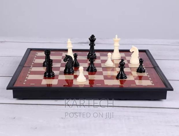Magnetic Big Size Chess Board- Foldable - main view
