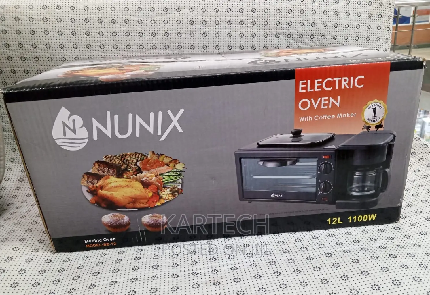 Nunix 3in1 Multi-Function Breakfast Maker